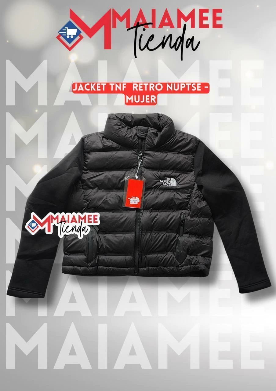 CAMPERA RETRO NUPTSE TNF MUJER