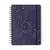 Caderno Espiral Astral Pautado Maré Azul 17 x 24 - comprar online