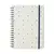 Caderno Espiral Bossa Nova Pautado 17X24 Pontos Off White 80 Fls