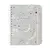 Planner Permanente Astral Semanal Mar Off-White Wire-O