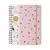 Caderno Espiral Melissa Pautado 20X28 Colmeia 160 Fls