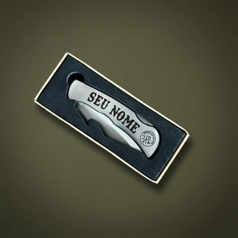 Canivete com Abridor Agro Brasil personalizado - comprar online