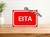 Placa Decorativa Vermelha Eita - comprar online