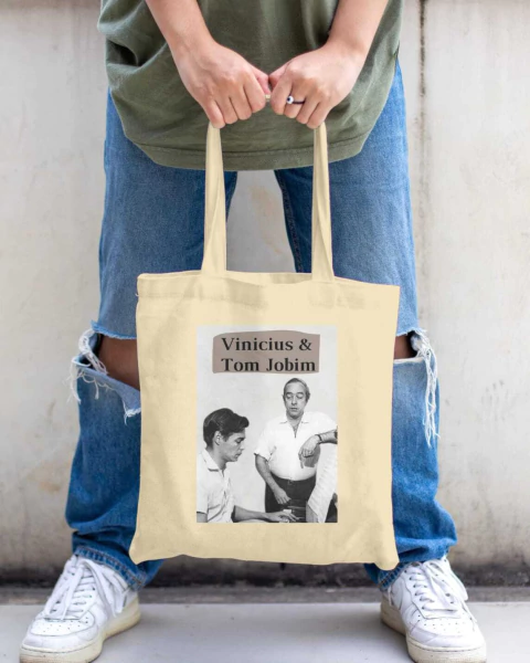 Bolsa Ecoba Vinicius e Tom Jobim - comprar online