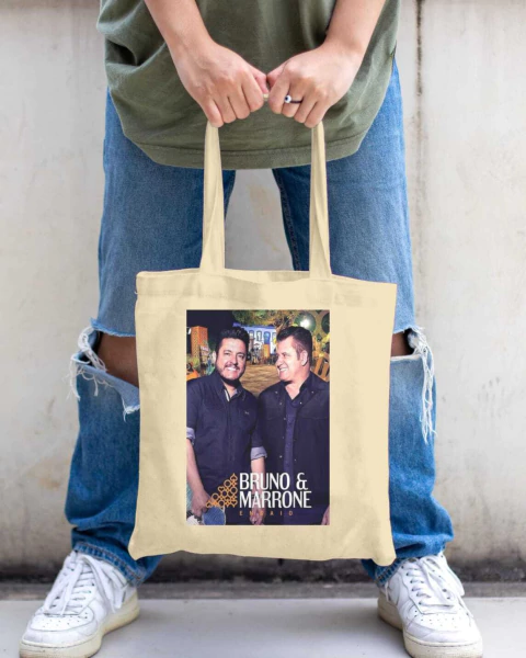 Bolsa Ecobag Bruno e Marrone