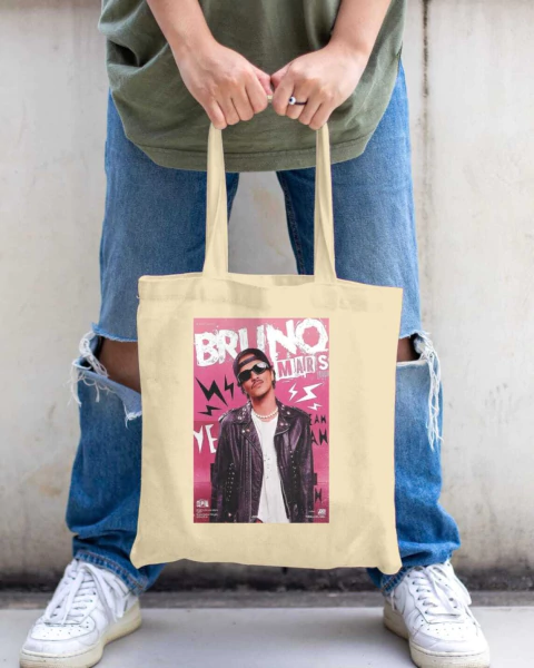Bolsa Ecobag Bruno Mars Arte