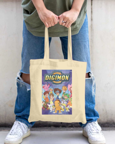 Bolsa Ecobag Digimon
