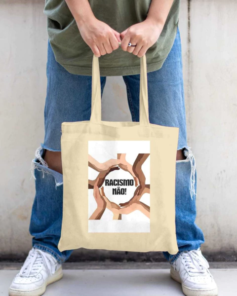 Bolsa Ecobag Racismo Não - comprar online