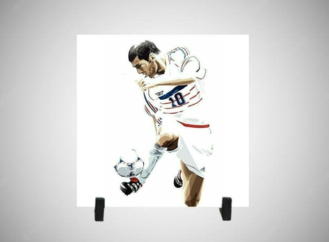 Azulejo Decorativo Zidane Jogador - comprar online