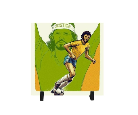 Azulejo Decorativo Sócrates Jogador - comprar online