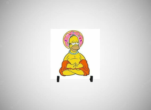 Azulejo Decorativo Simpsons Buda - comprar online