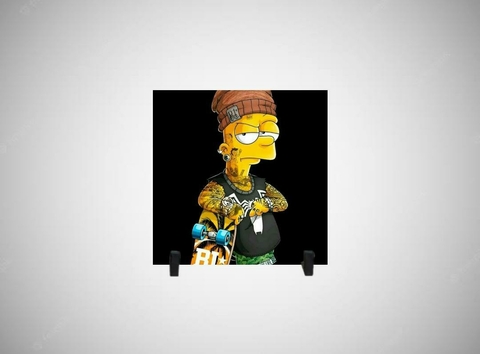 Azulejo Decorativo Simpsons Skate - comprar online