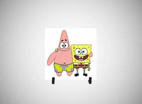 Azulejo Decorativo Bob Esponja e Patrick - comprar online