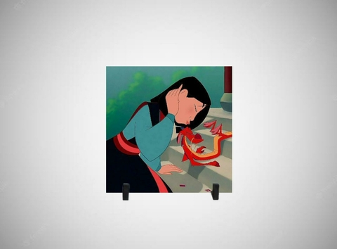 Azulejo Decorativo Mulan Mushu Filme - comprar online