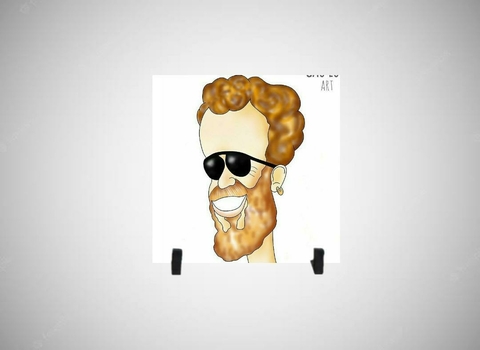 Azulejo Decorativo Nando Reis - comprar online