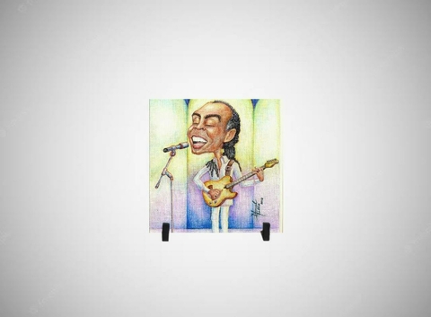 Azulejo Decorativo Gilberto Gil - comprar online