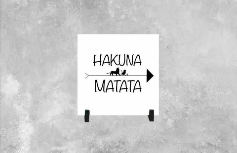 Azulejo Decorativo Hakuna Matata - comprar online