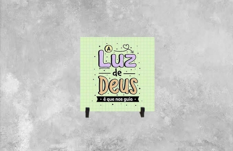 Azulejo Decorativo A luz de Deus - comprar online