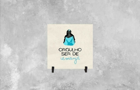 Azulejo Decorativo Orgulho de ser Iemanjá - comprar online