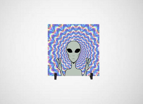 Azulejo Decorativo Premium Extraterrestre Arte - comprar online