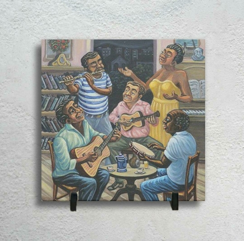 Azulejo Decorativo Roda de Samba - comprar online