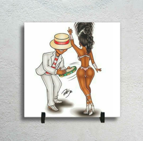 Azulejo Decorativo Arte Carnaval - comprar online