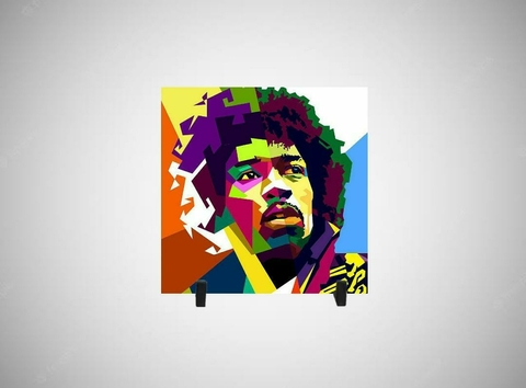 Azulejo Decorativo Jimi Hendrix - comprar online