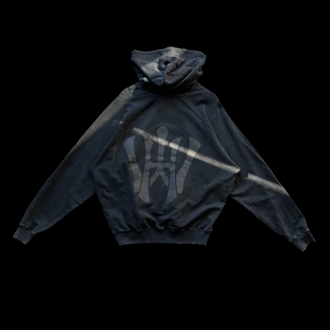 HOODIE HARVEY WILLYS NEGRO BASICO - comprar online