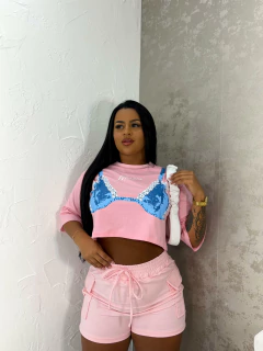 CROPPED OVERSIZE SHEIN - loja online