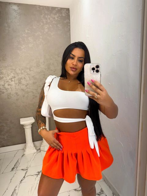 SHORT SAIA SANTORINI