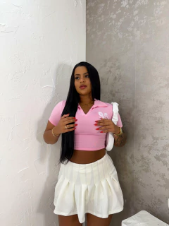 CROPPED SPORT - Saint Pink - Moda Feminina