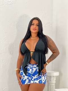 CROPPED BABADO ESTRELA - loja online