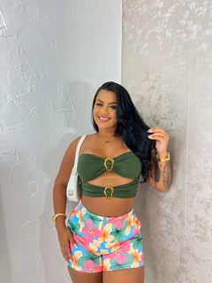 SHORT BOTÃO FARM - comprar online