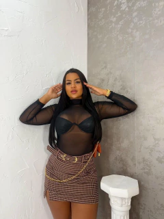 SHORT SAIA XADREZ - Saint Pink - Moda Feminina