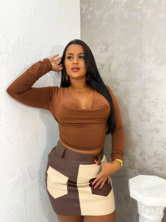 CROPPED DECOTE MANGA