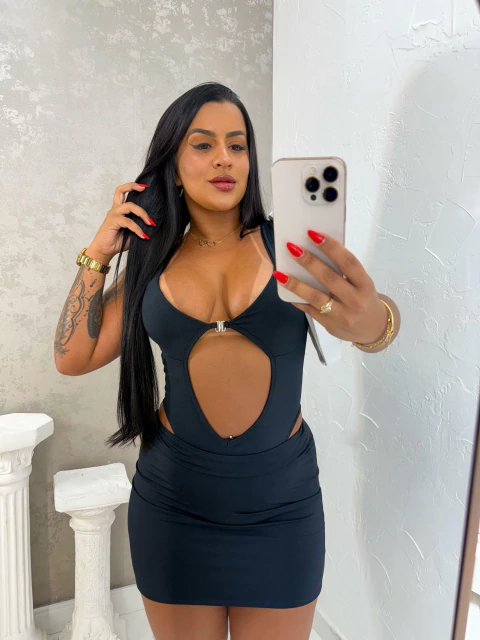 CONJUNTO BODY + SAIA