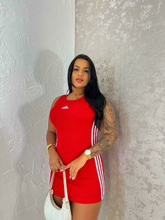 VESTIDO REGATA ADIDAS - Saint Pink - Moda Feminina