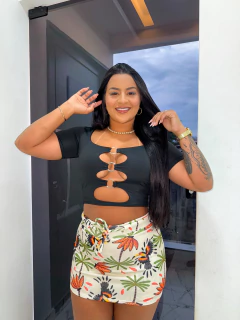 CROPPED MEGHAN - Saint Pink - Moda Feminina