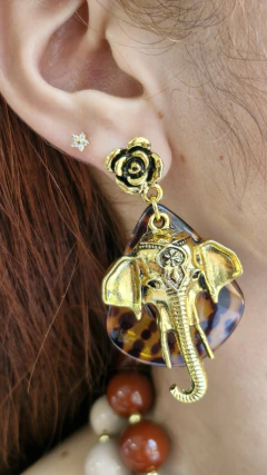 Aretes Elefante - comprar en línea