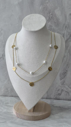 Collar Doble Flor