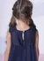 VESTIDO 29687 FESTA TULE MAXI LAÇOS OMBROS / AZUL MARINHO - loja online
