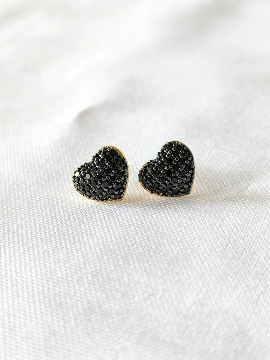 Brinco Coração Black