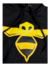 Moleton Natan por Aí - Preto com Amarelo com Capuz Colorido - Enjoy box
