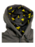 Moleton Natan por Aí - Preto com Amarelo com Capuz Colorido na internet