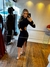 VESTIDO CANELADO MIDI - comprar online