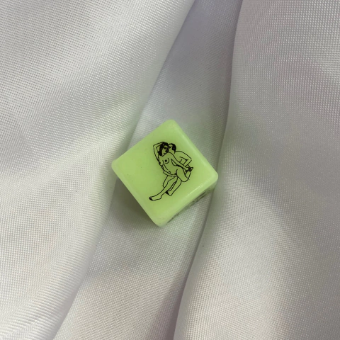 Dado Erótico Posições - Brilha no escuro