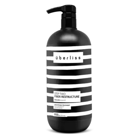 Uberliss Fiber Restructure 950ml - Escova Progressiva Uberliss Sem Formol 1 Litro