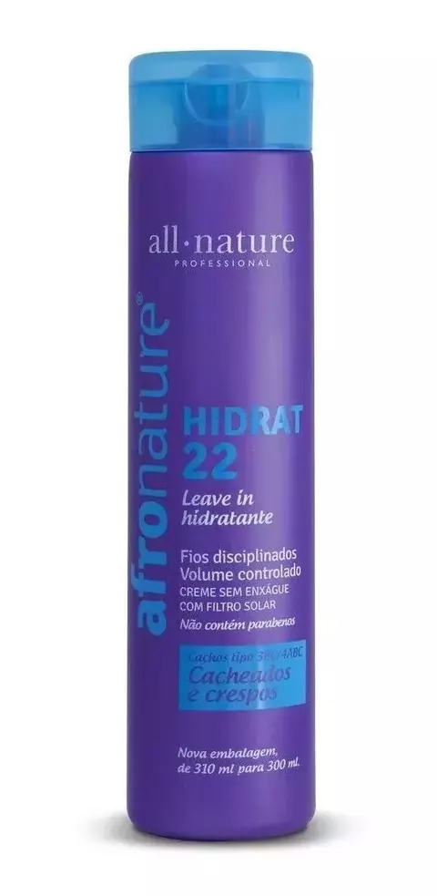 All Nature Cosméticos, Hidrat 22 Leave In Creme De Pentear