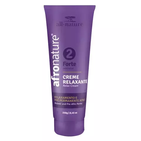 Creme de Relaxamento Permanente Afro e Cachos Tioglicolato Forte 2