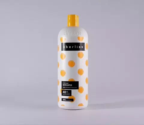 Água Oxigenada 40 Vol. Ox Estabilizada - Überliss Lightening Collection Cream Developer 900ml